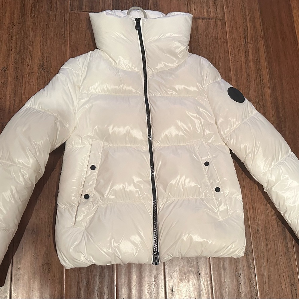 SAVE THE DUCK Cream Puffer Jacket